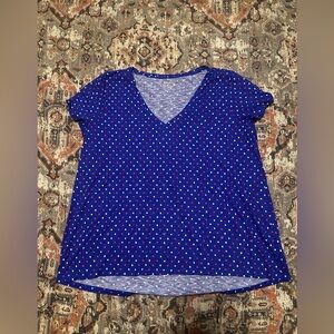 Lilly Pulitzer Blue V Neck